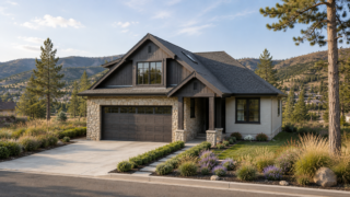 single family ranch house design in canada
