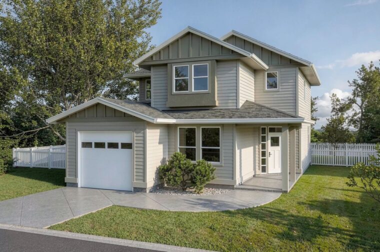 7-3-1023 house plan – front rendering