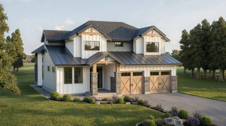 7-3-1029 house plan – front rendering