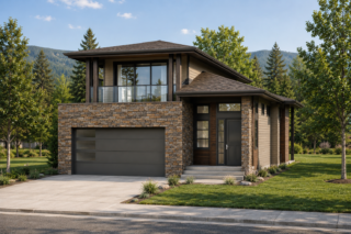 two storey house design