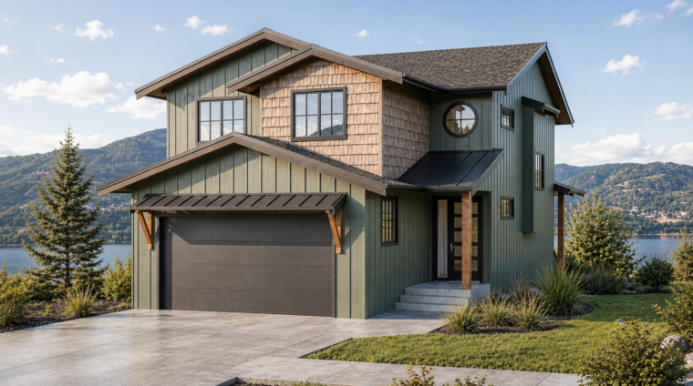 single family two storey design