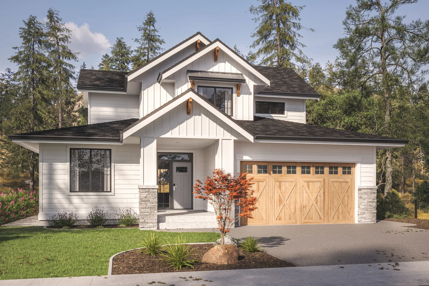 Farmhouse house design